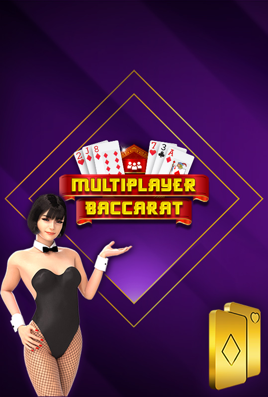Multiplayer Baccarat 3D Dealer Deluxe Scoreboards Mobile and PC