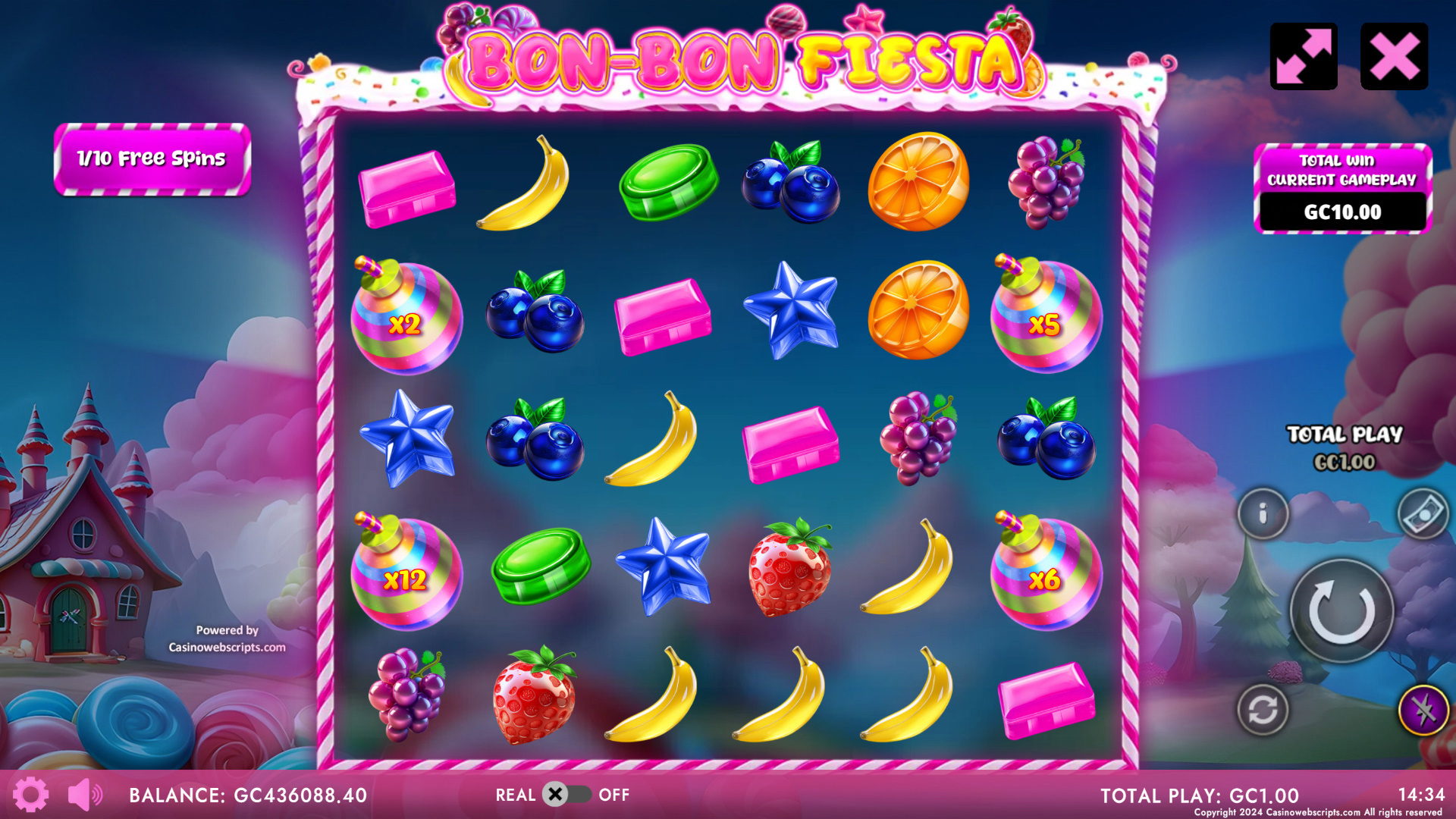 Bon-Bon Fiesta - Free Spins