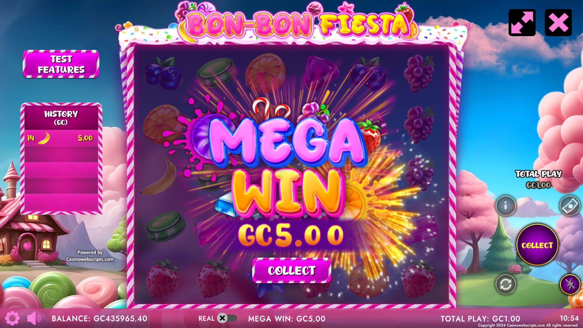 Bon-Bon Fiesta - Mega Win