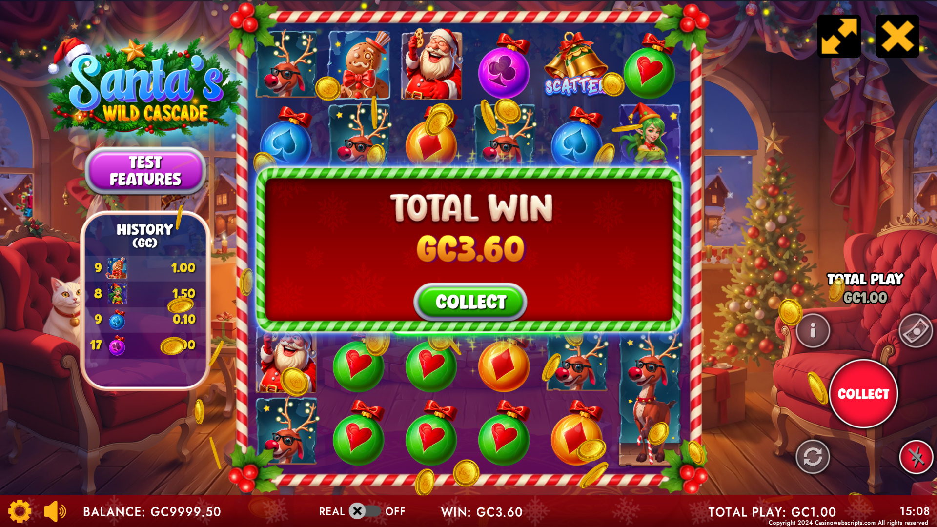 Santa Wild Cascade - Win