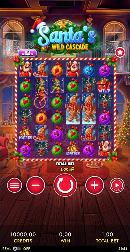 Santa Wild Cascade — portrait