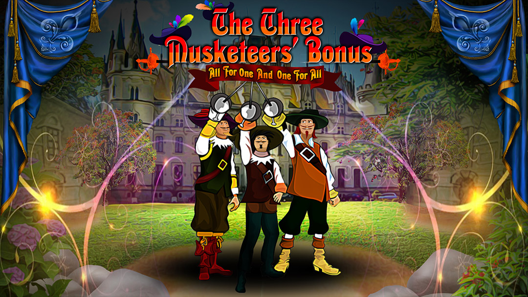 The Three Musketeers Bonus - All for One and One for All HTML5 Mobile and PC - INTRO