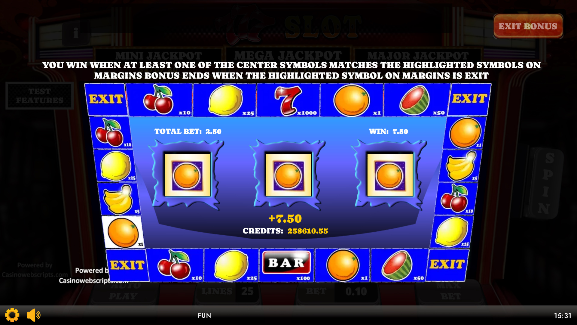 777 Slot Classic HTML5 Mobile and PC - Preview