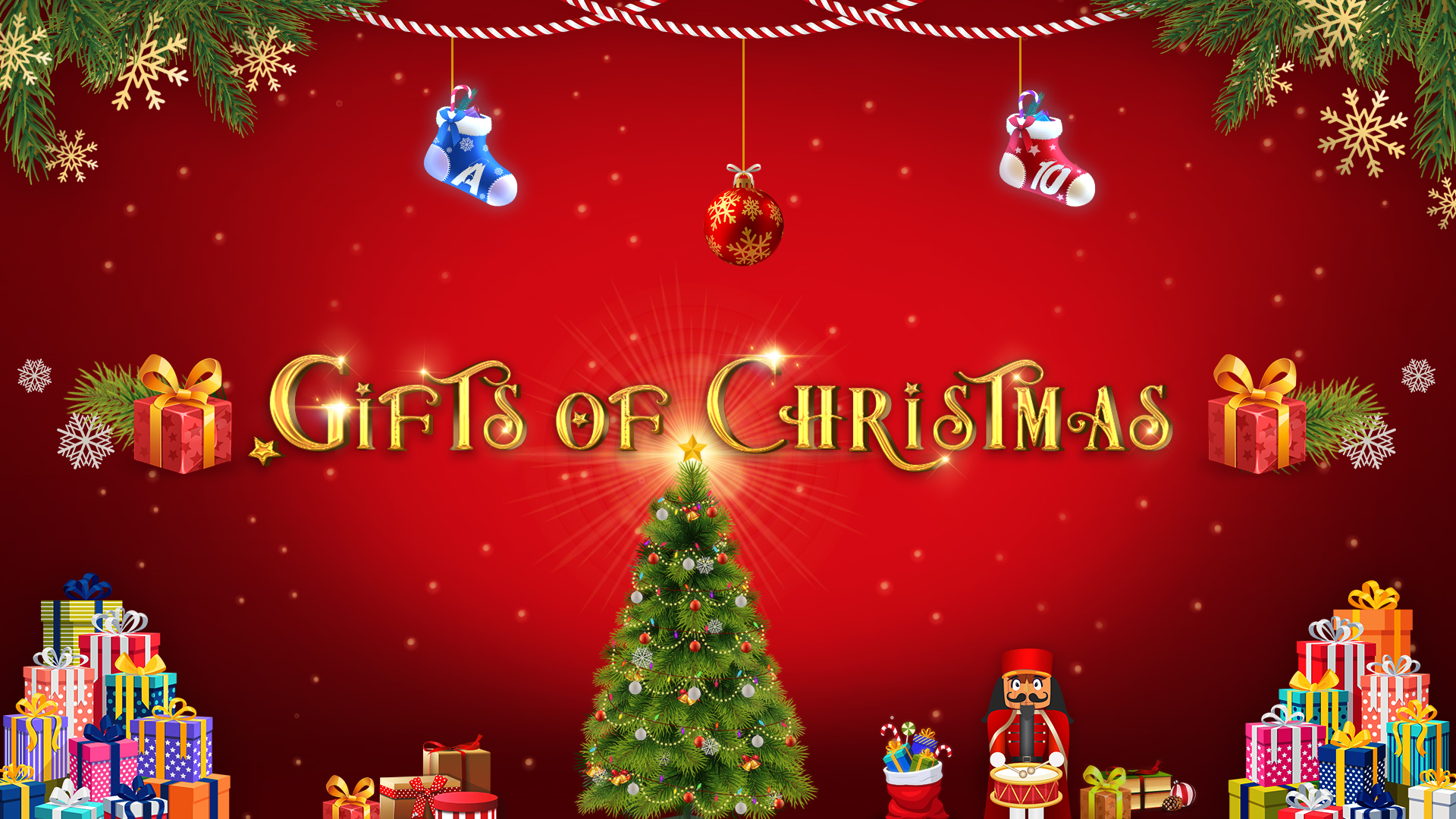 Gifts of Christmas HTML5 Mobile and PC - INTRO