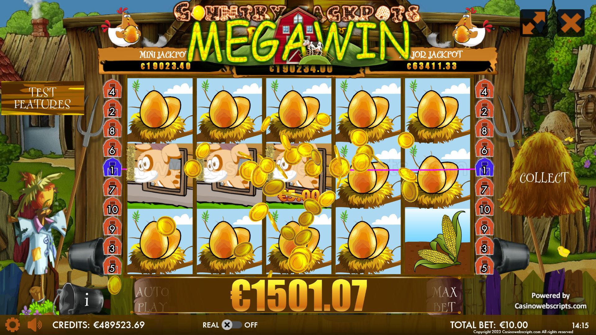 Country Jackpots Bounty Mobile and PC - Mega Win