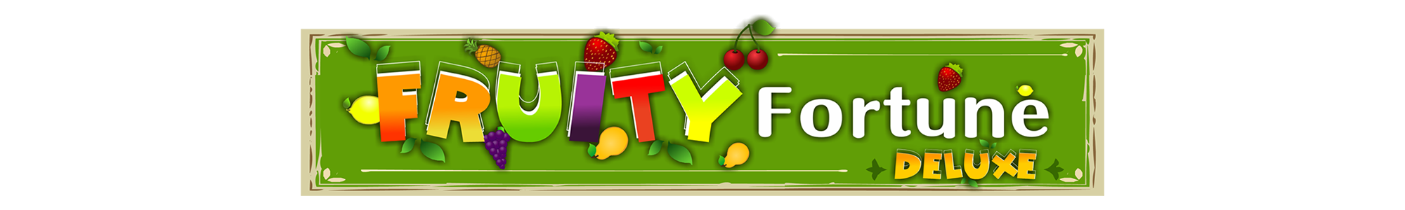 Fruity Fortune Deluxe HTML5 Mobile and PC logo