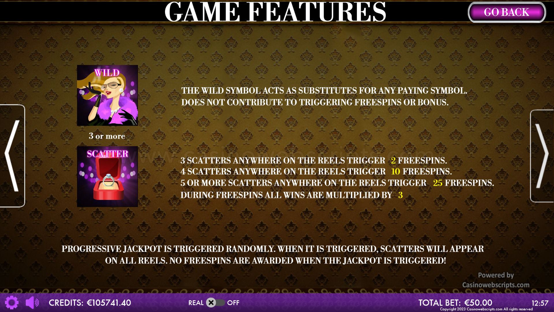 Luxuriouslot Mobile and PC - Features