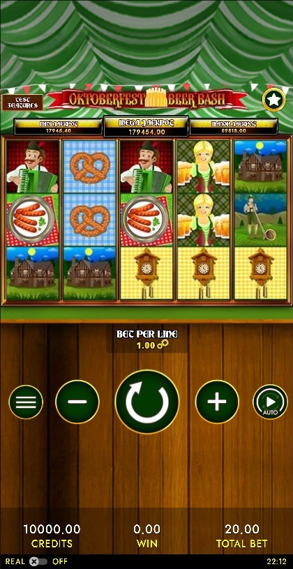 Oktoberfest Beer Bash HTML5 Mobile and PC mobile