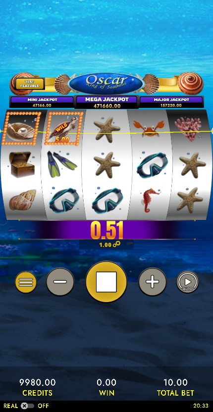 Oscar - King of Seashells Mobile and PC mobile