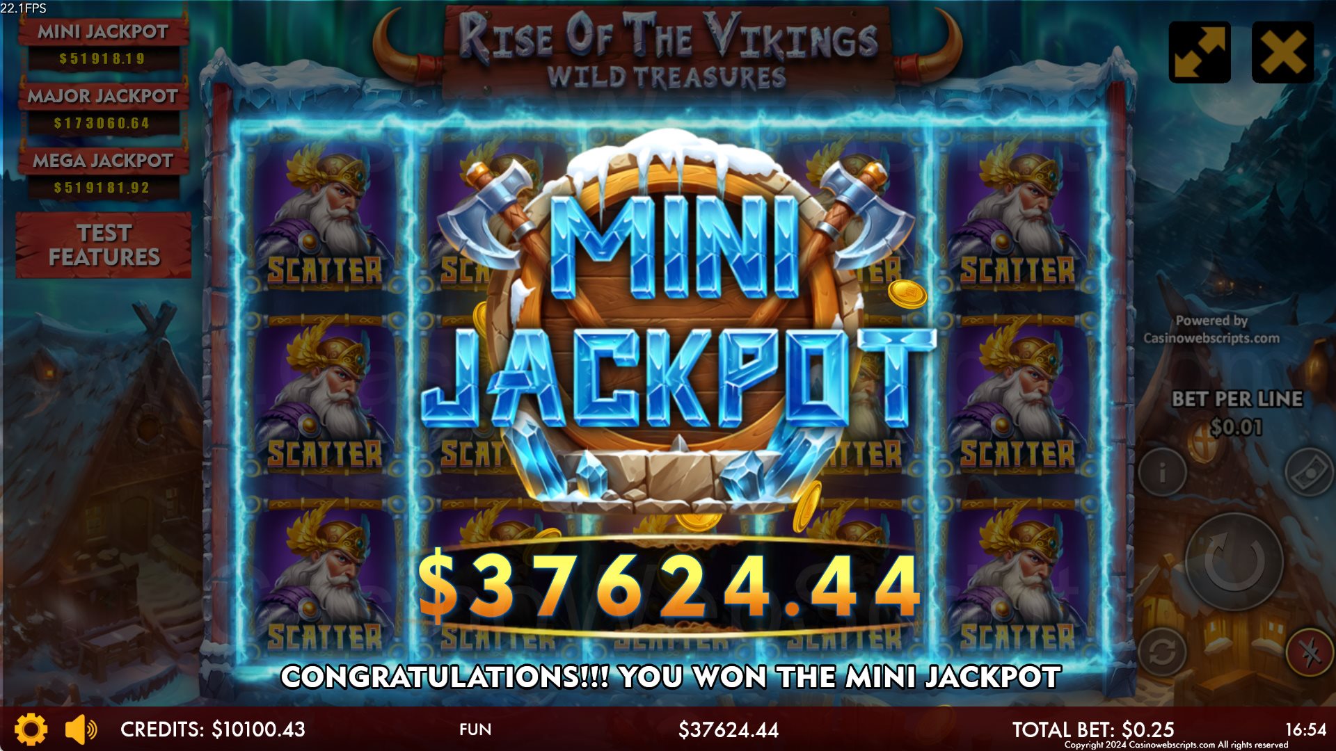 Rise Of The Vikings - Wild Treasures - PICKME BONUS