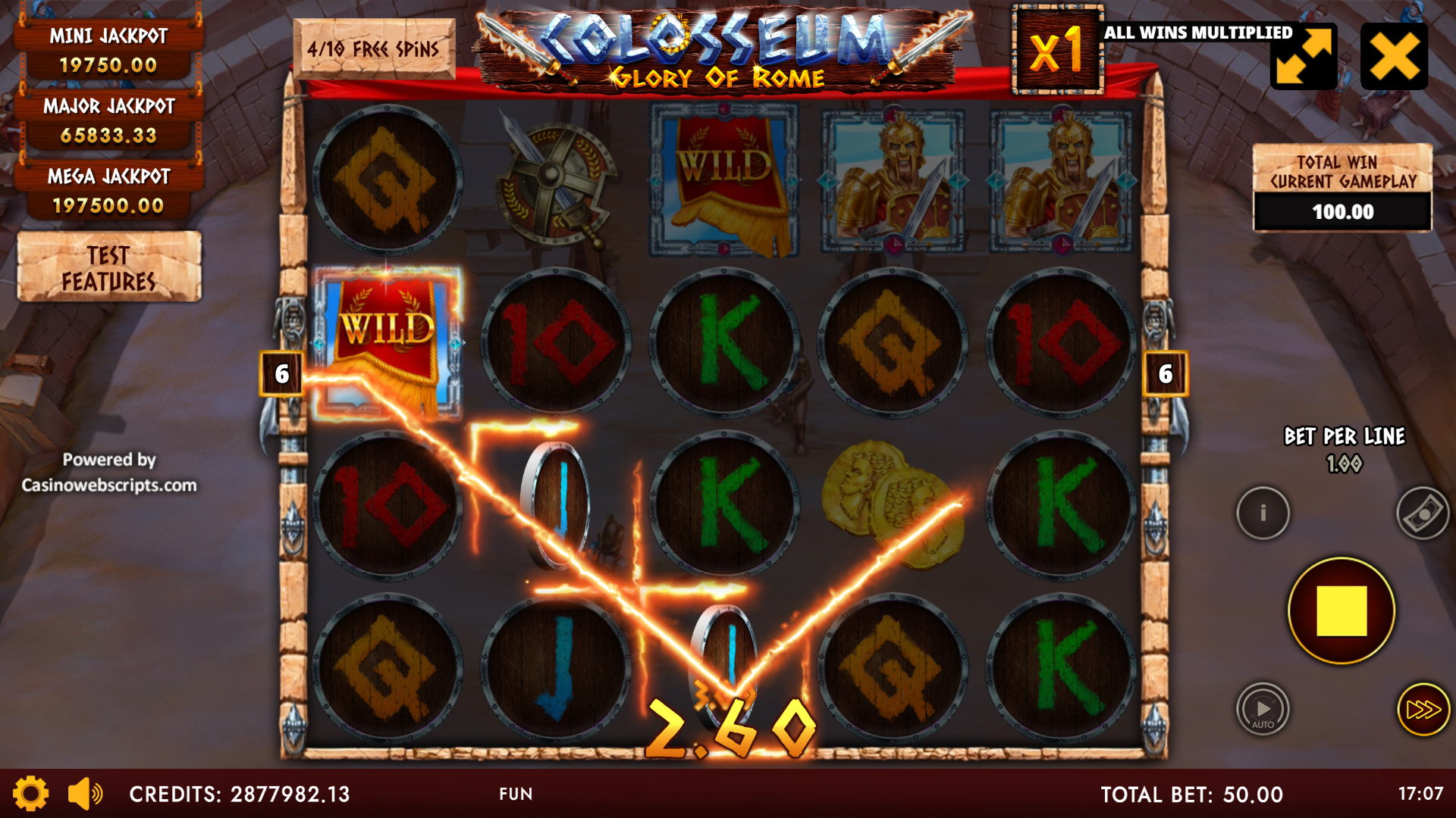 Colosseum - Glory of Rome - Free Spins