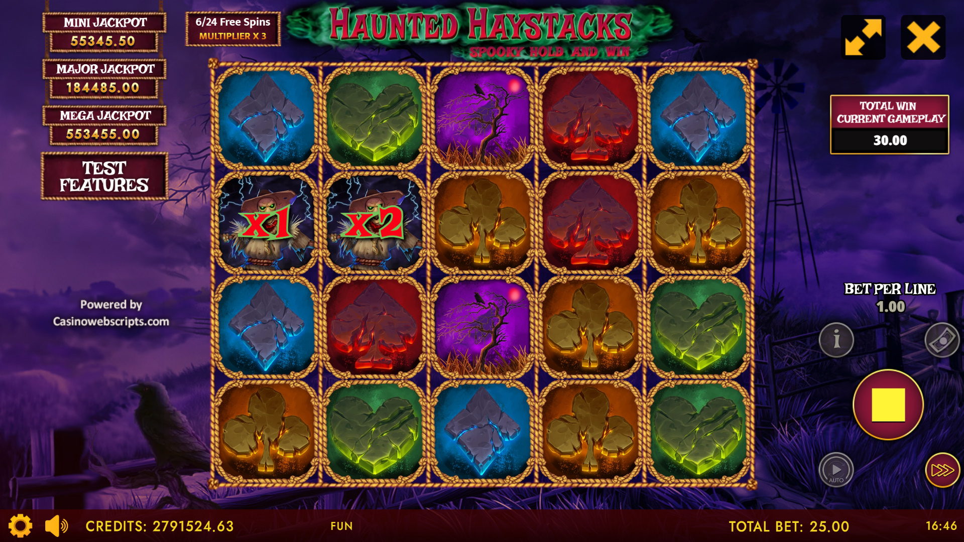 Haunted Haystacks - Spooky Hold and Win - Free Spins