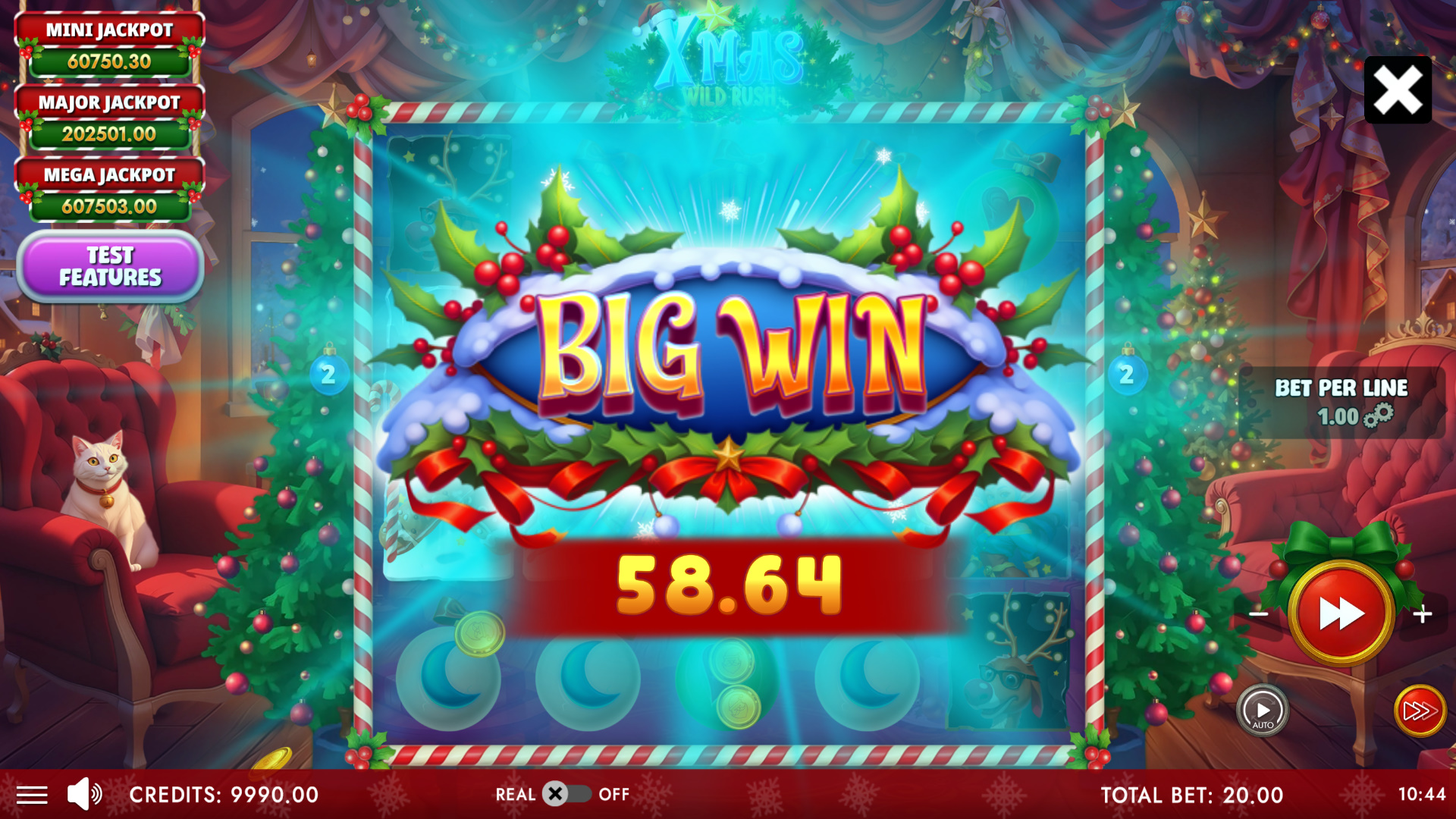 XMas Wild Rush - Big Win