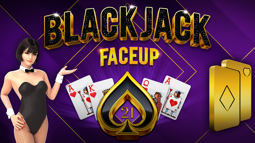 BlackJack 21 FaceUp 3D Dealer Deluxe HTML5 Mobile and PC - INTRO