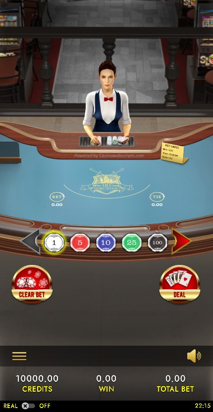 War of Cards 3D Dealer Deluxe HTML5 Mobile and PC mobile