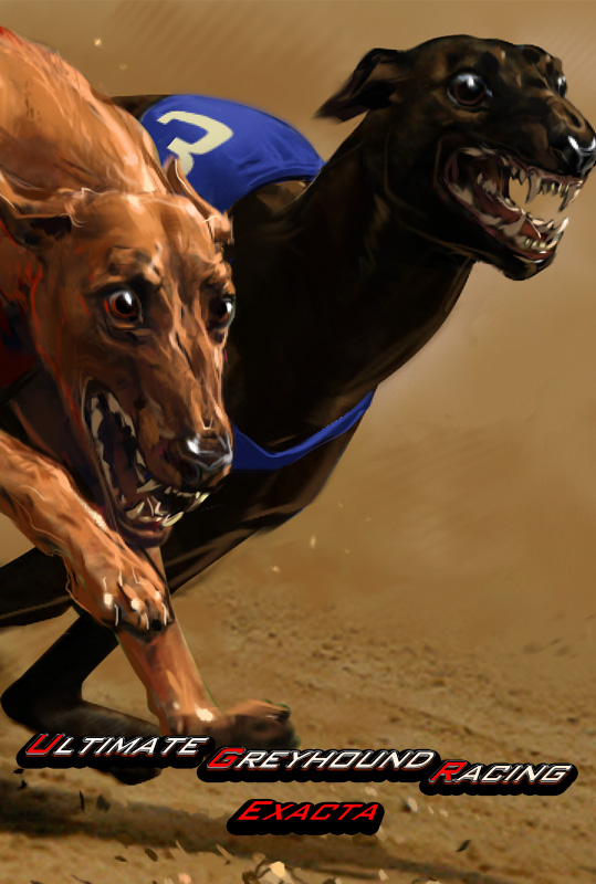 Greyhound Dog Racing Exacta - Mobile and PC