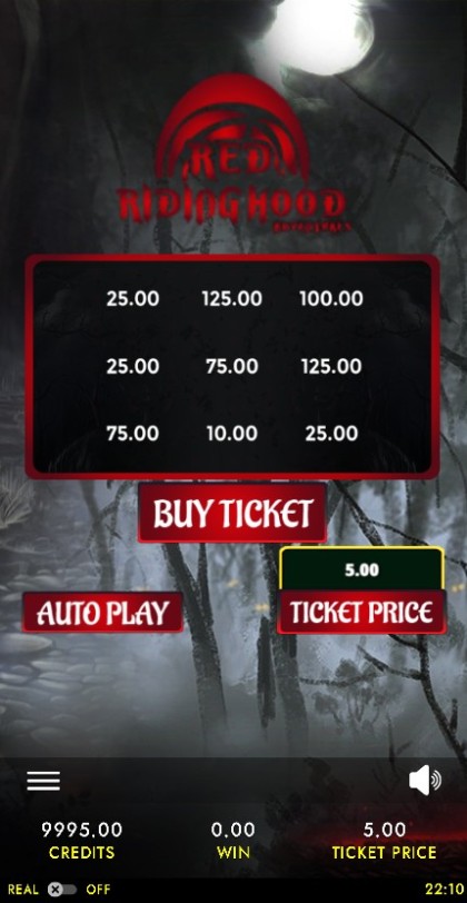 Red Riding Hood Adventures Scratch Card  Mobile and PC mobile