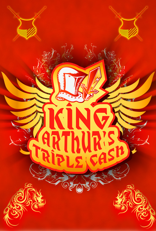 King Arthur Triple Cash Scratch Card Mobile and PC
