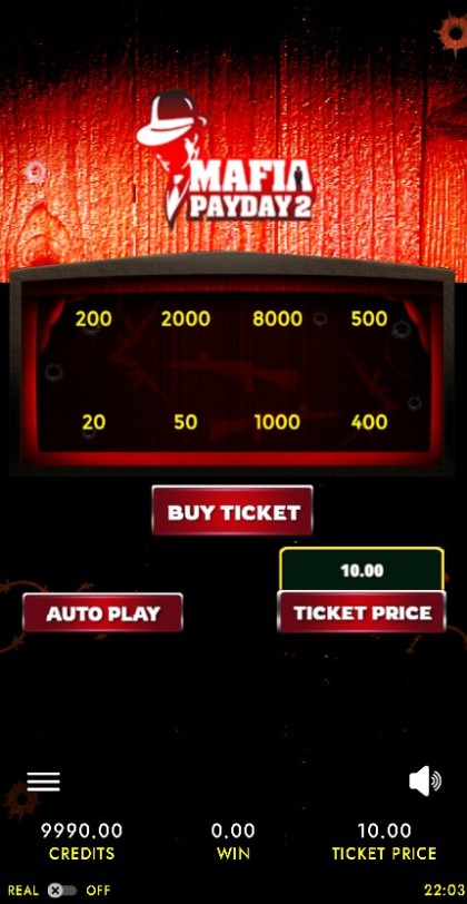 Mafia Payday 2 Scratch Card  Mobile and PC mobile