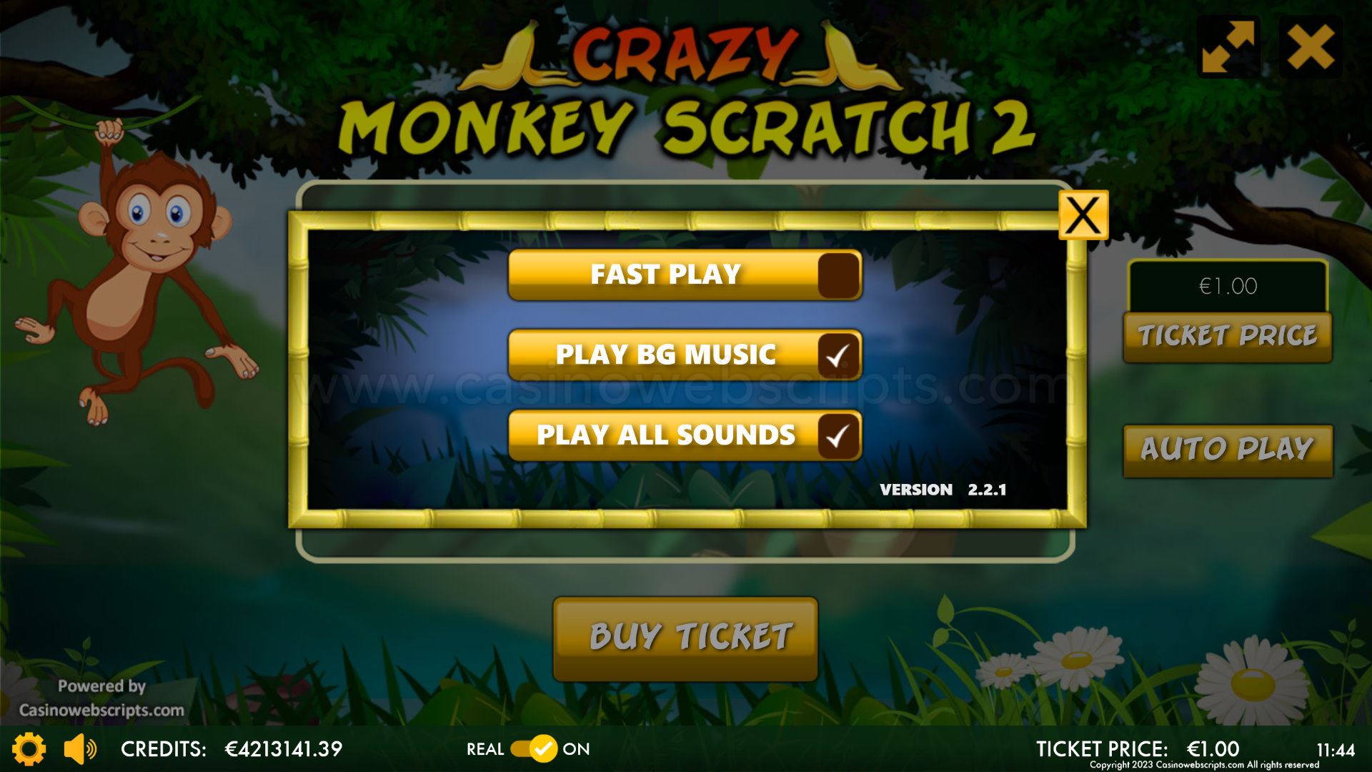 Crazy Monkey Scratch 2 Mobile and PC - Preview
