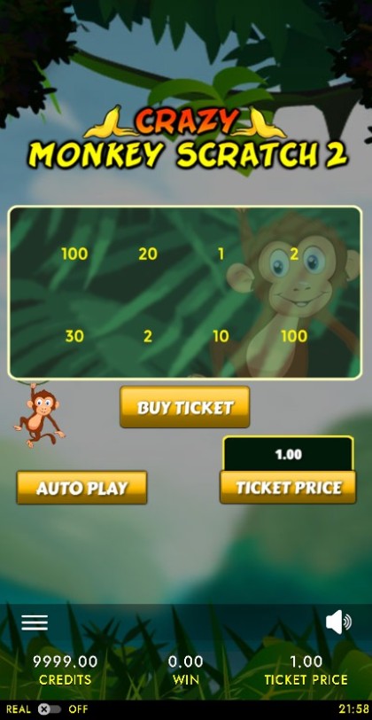 Crazy Monkey Scratch 2 Mobile and PC mobile