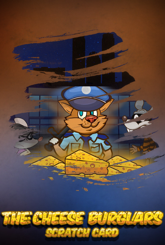 Cheese Burglars Scratch Card