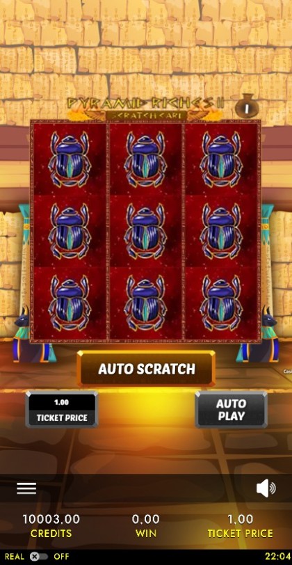 Pyramid Riches II Scratch Card mobile