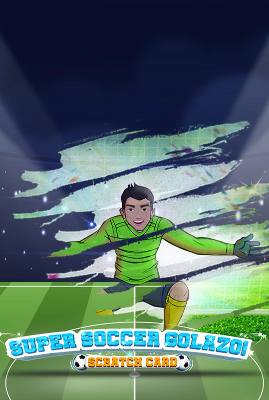 Super Soccer Golazo Scratch Card