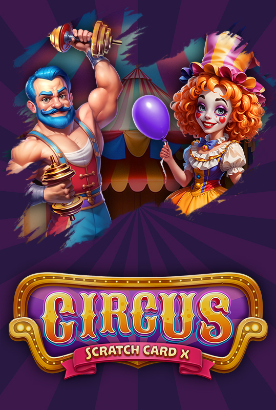 Circus Gala Scratch Card X 