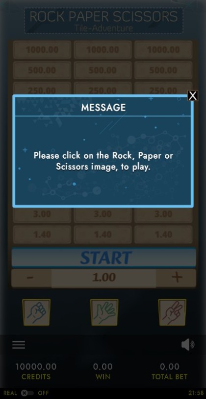 Rock Paper Scissors Tile-Adventures Mobile and PC mobile